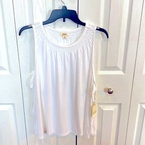 NWT A.N.A. White T-shirt tank top